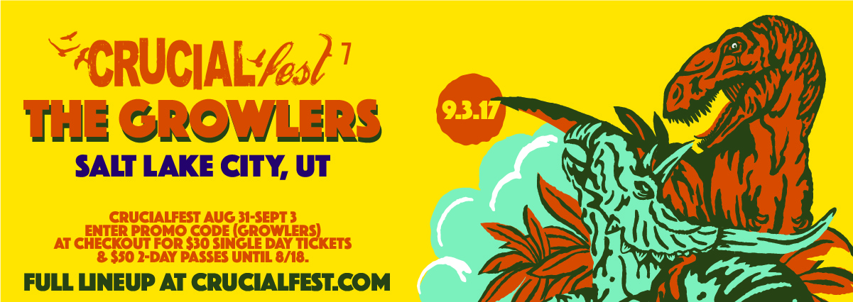 The Growlers Fall Tour September 3, 2017 Crucial Fest SLC Utah